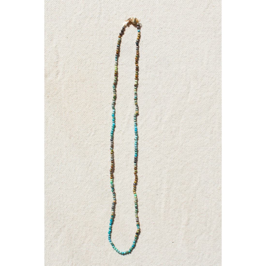 Beatrice Valenzuela Variegated Turquoise Necklace