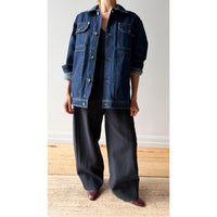Henrik Vibskov Mads Jacket in RInse Denim
