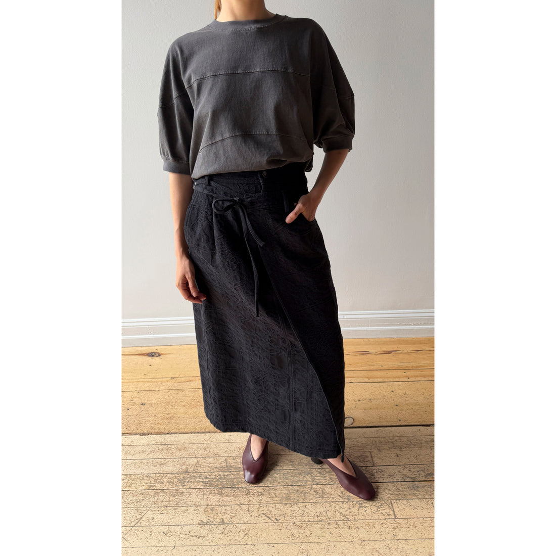 Rachel Comey Football Tee in Ash