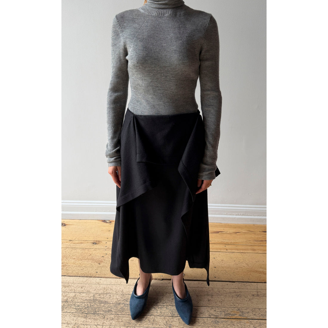 Henrik Vibskov Blanket Skirt in Black