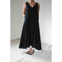 Kallmeyer Millie Gusset Dress in Black/White