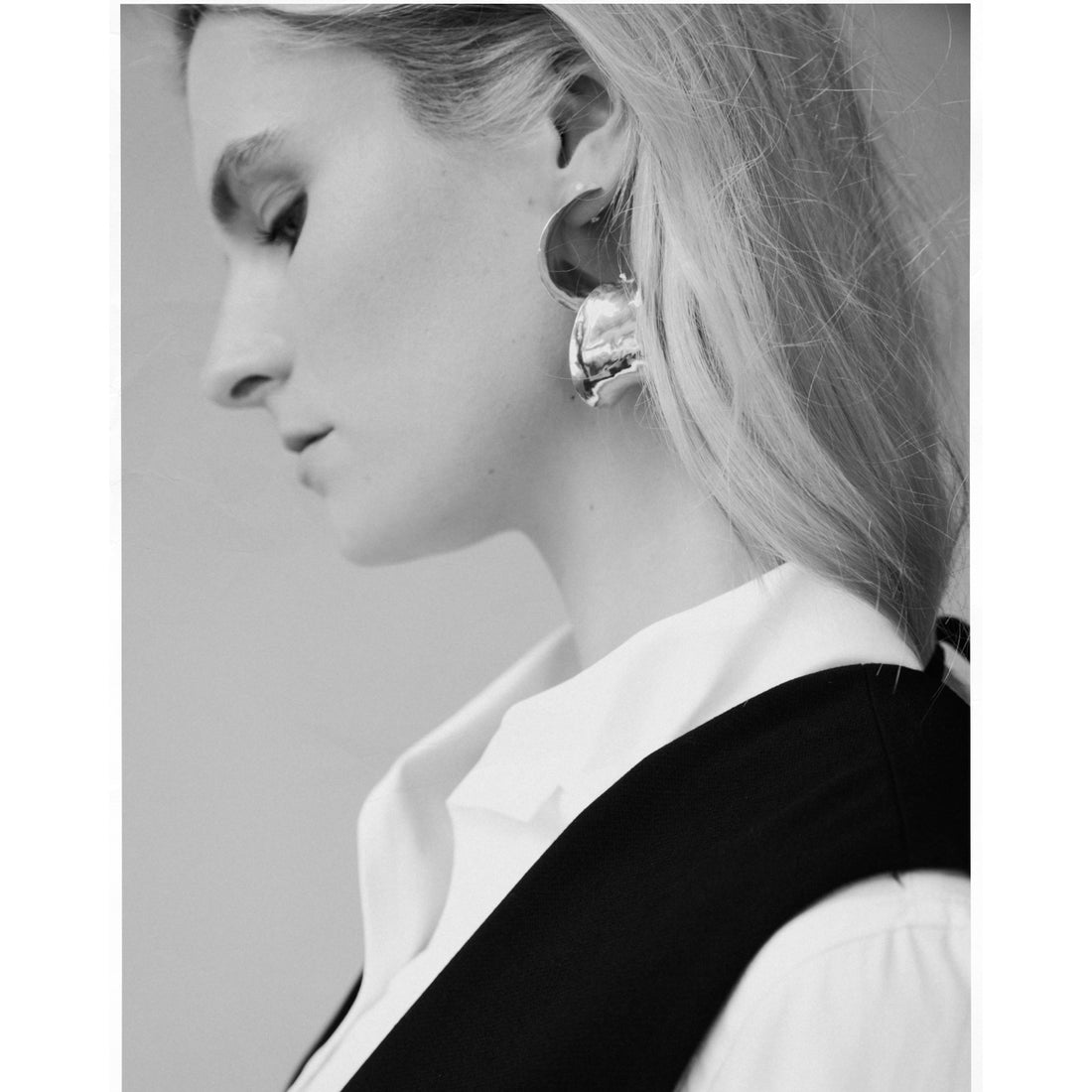 Fay Andrada Kela Earrings in Sterling Silver