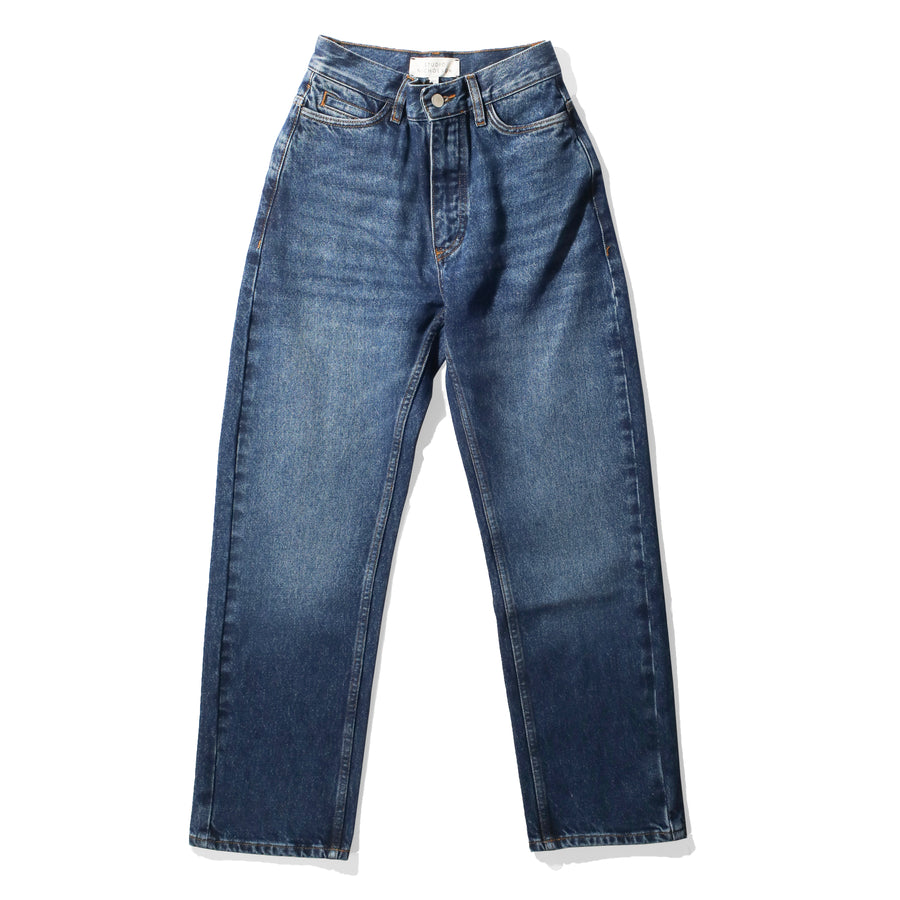 Studio Nicholson Ruthe Jeans in Worn Wash Indigo