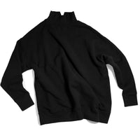 JUDITH Oversized Mockneck in Black