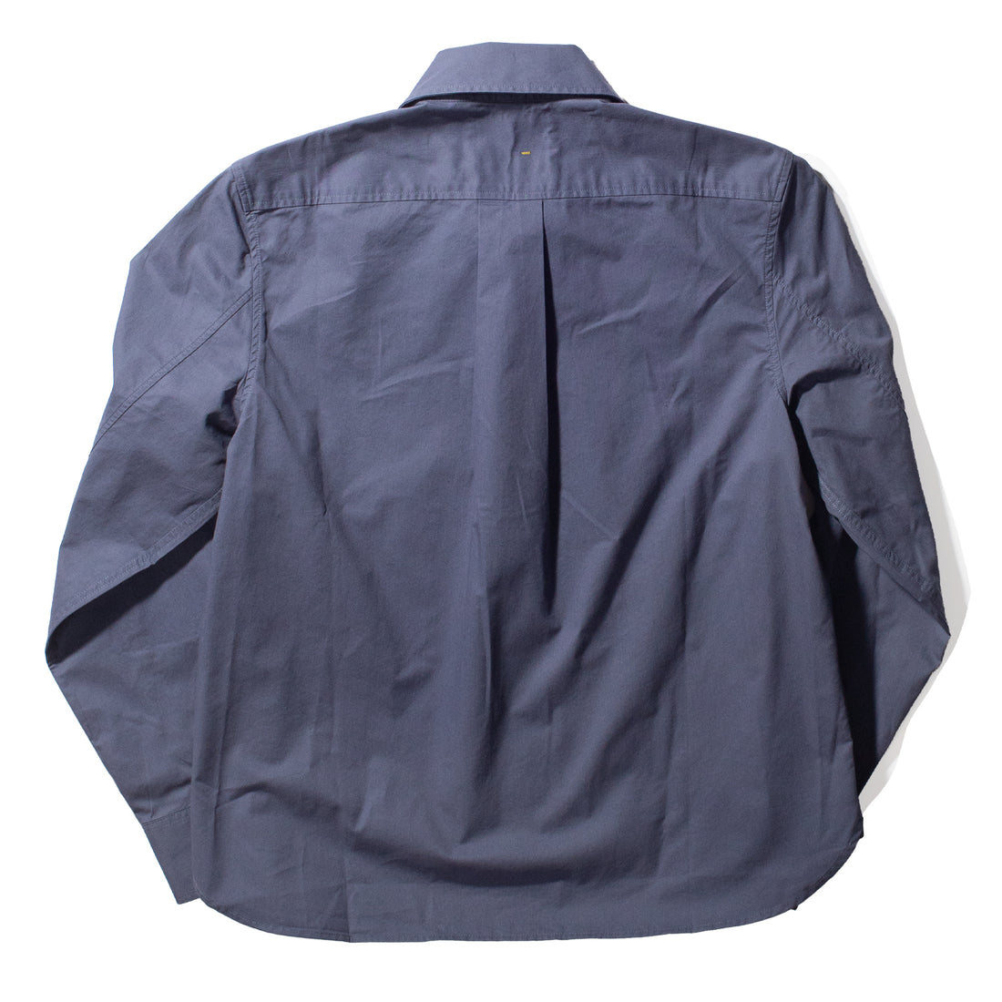 MHL. Simple Shirt in Indigo Lightweight Brushed Cotton