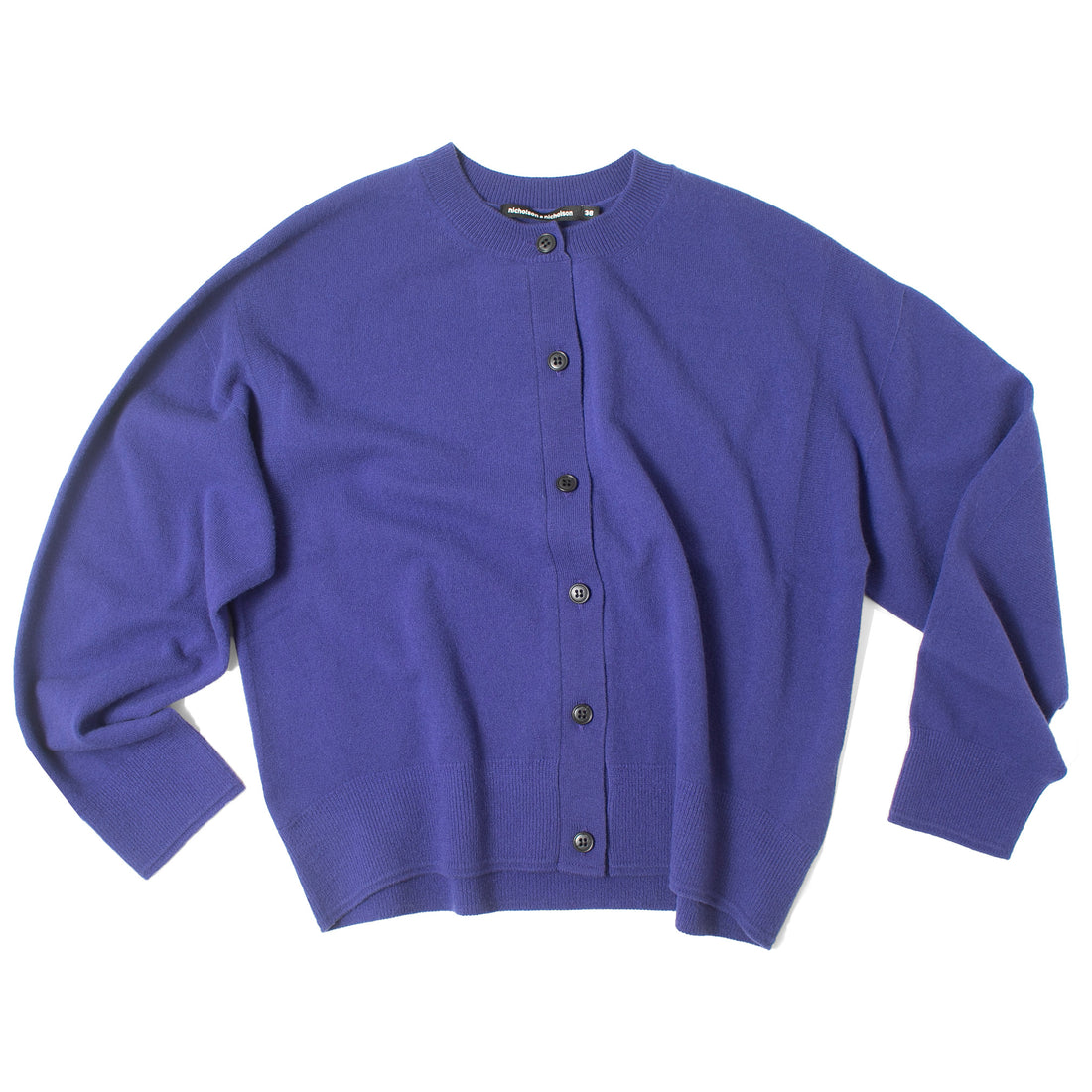 Nicholson & Nicholson Veil Cardigan in Purple