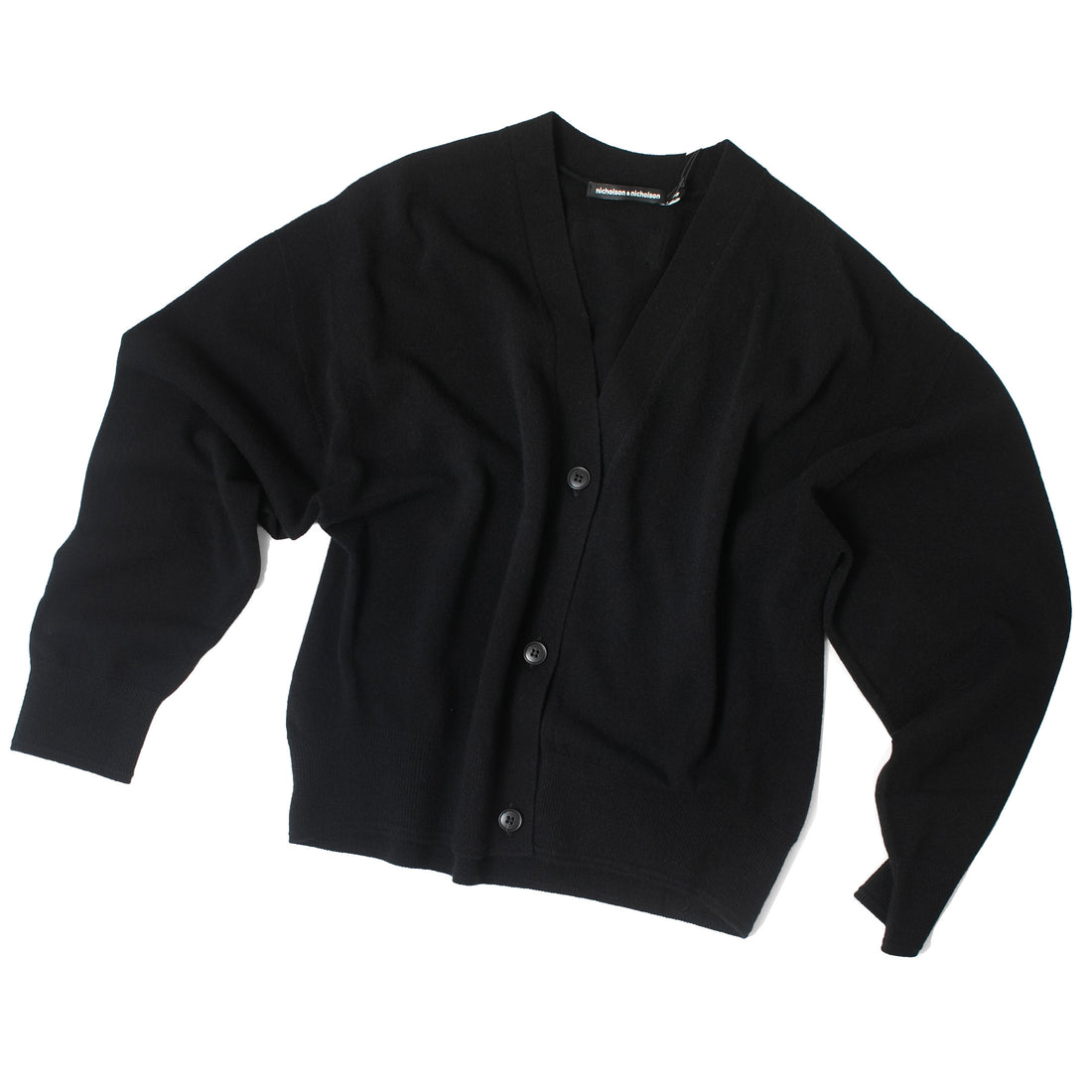 Nicholson & Nicholson Paul Cardigan in Black