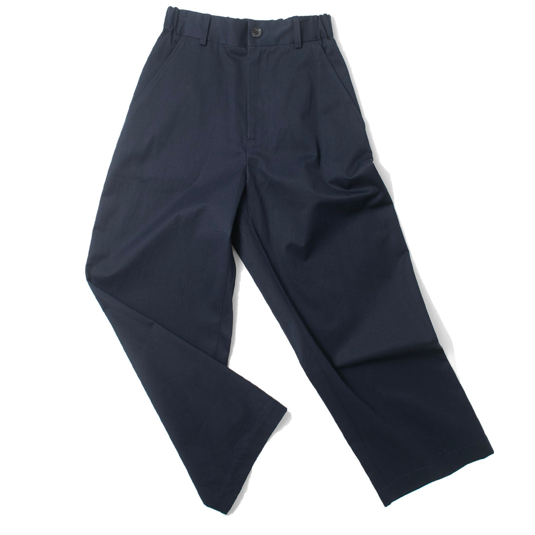 Nicholson & Nicholson Ecru Pants in Navy
