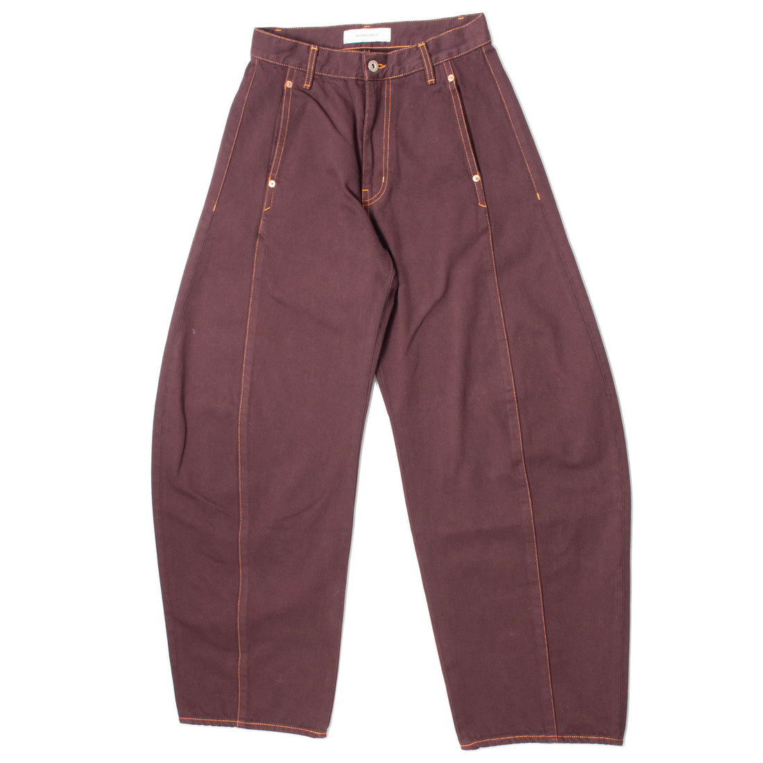 Sayaka Davis Barrel Denim in Sangria