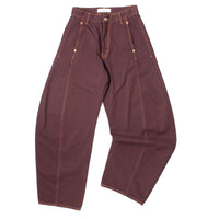Sayaka Davis Barrel Denim in Sangria