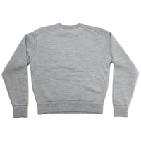 Sayaka Davis Boy-Fit Knit Sweatshirt in Heather Gray