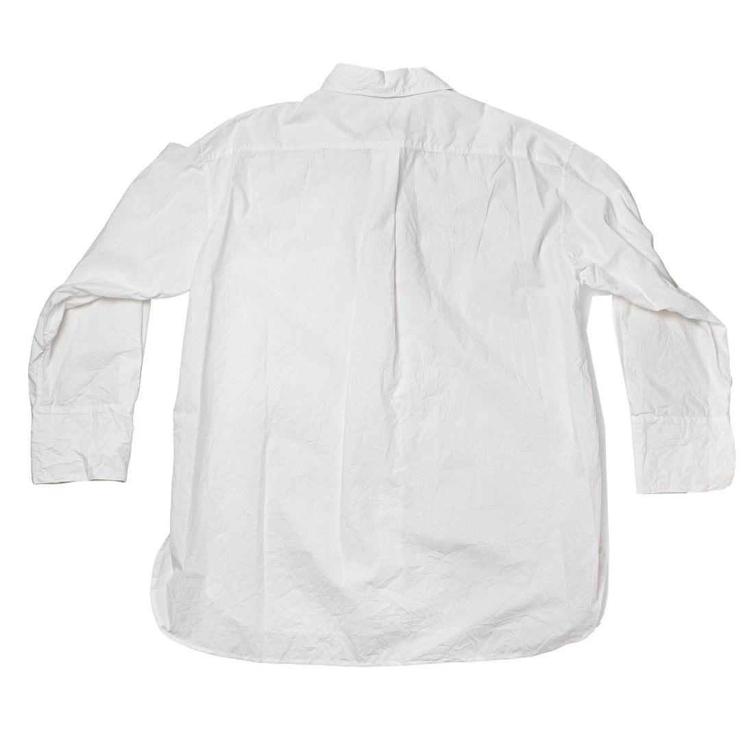 Sayaka Davis Crinkled Oversized Shirt in White