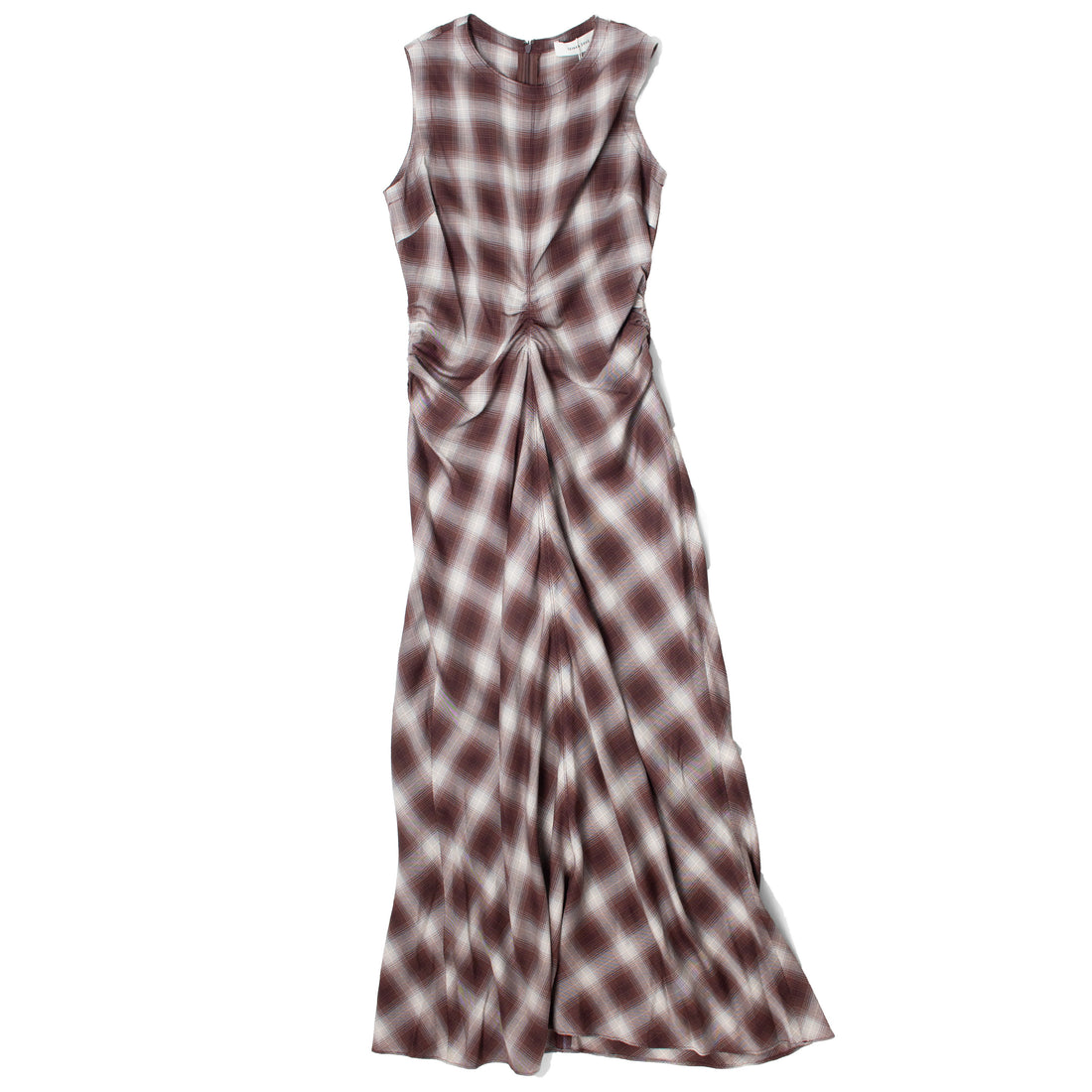 Sayaka Davis Gathered Waist Dress in Plaid