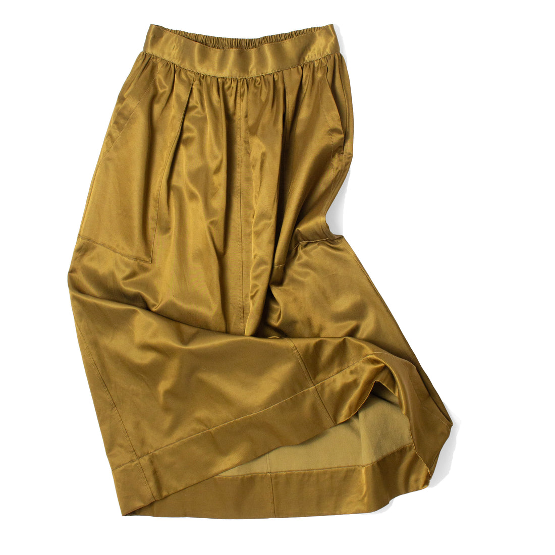 Sayaka Davis Pull-On Skirt in Olive