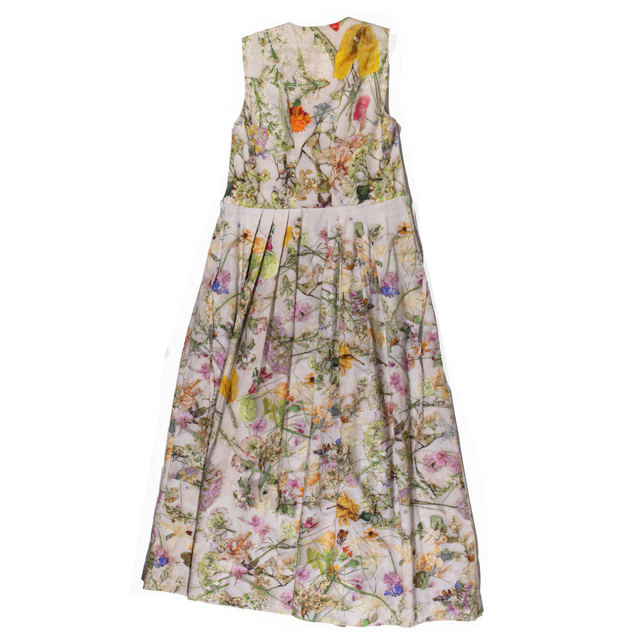 Anntian Dress in Print F – Pressed Flowers