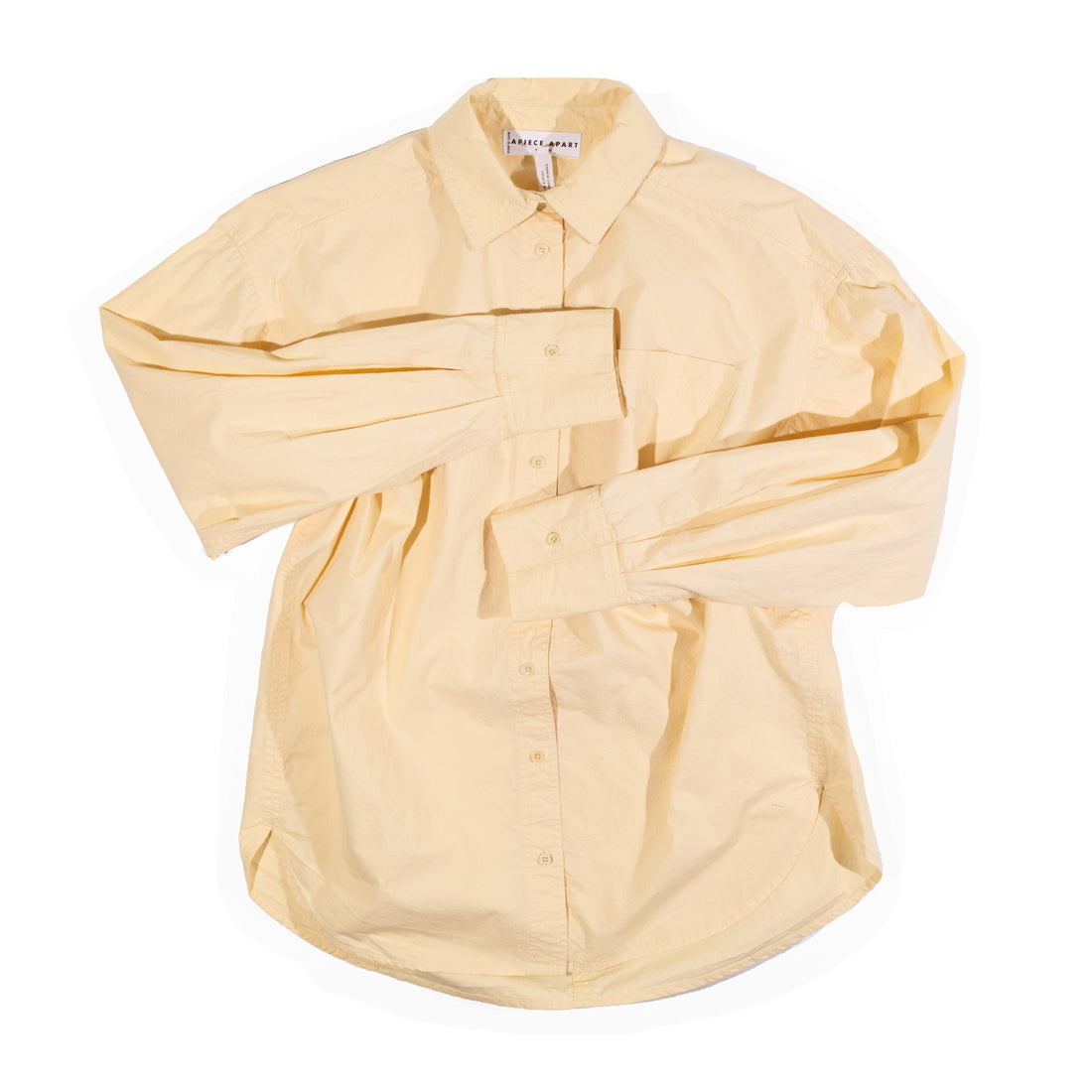 Apiece Apart Oversized Button Up in Sunny