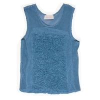 Correll Correll Boucle Top in Cornflower