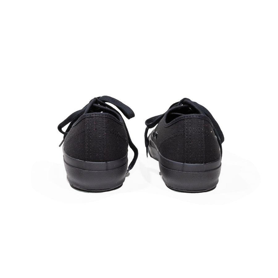 Evam Eva Canvas Sneaker in Black