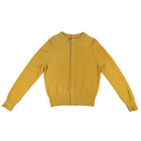 Extreme Cashmere Be Game Cardigan in Mustard