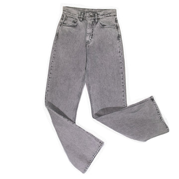 Hope Beat Jeans in Light Grey Stone