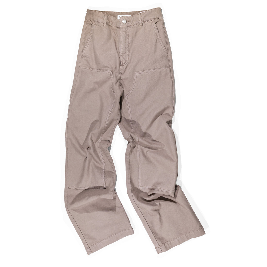 Hope Makers Trousers in Beige Heavy Cotton