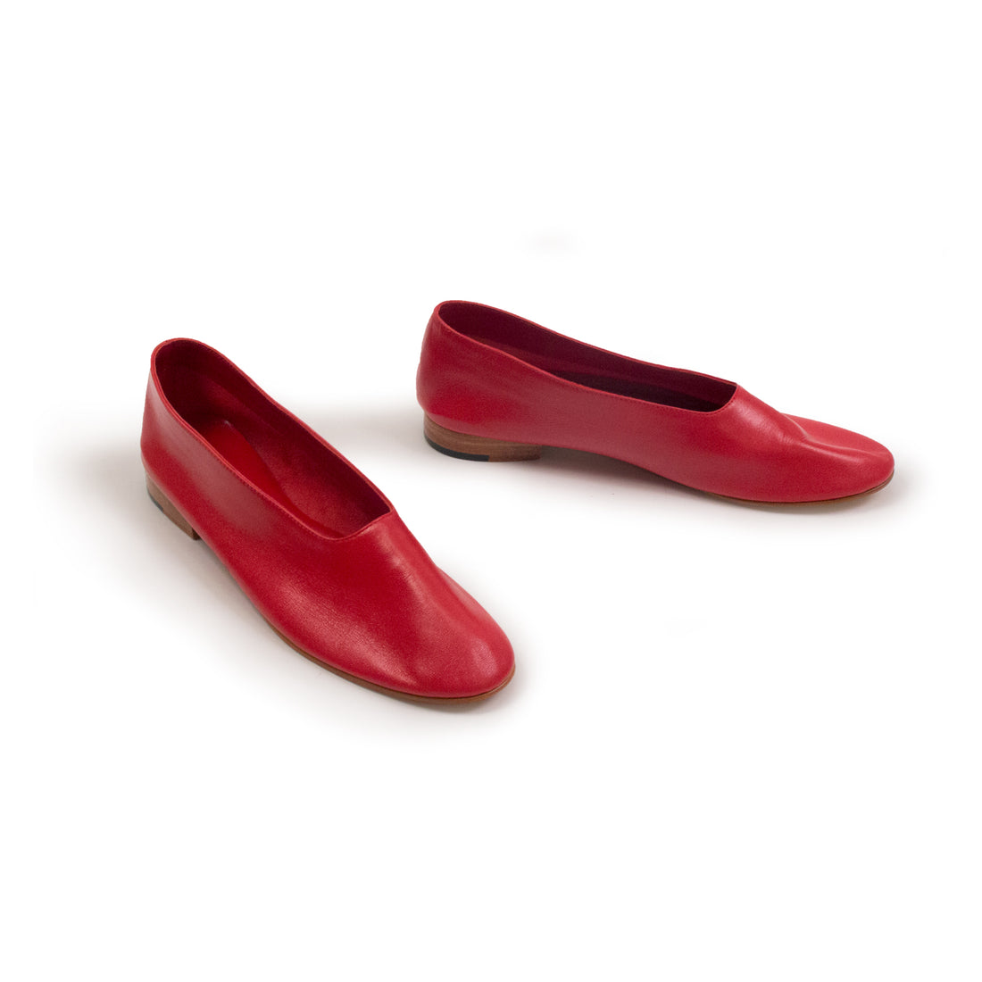 Martiniano Glove Flat in Red – JUDITH