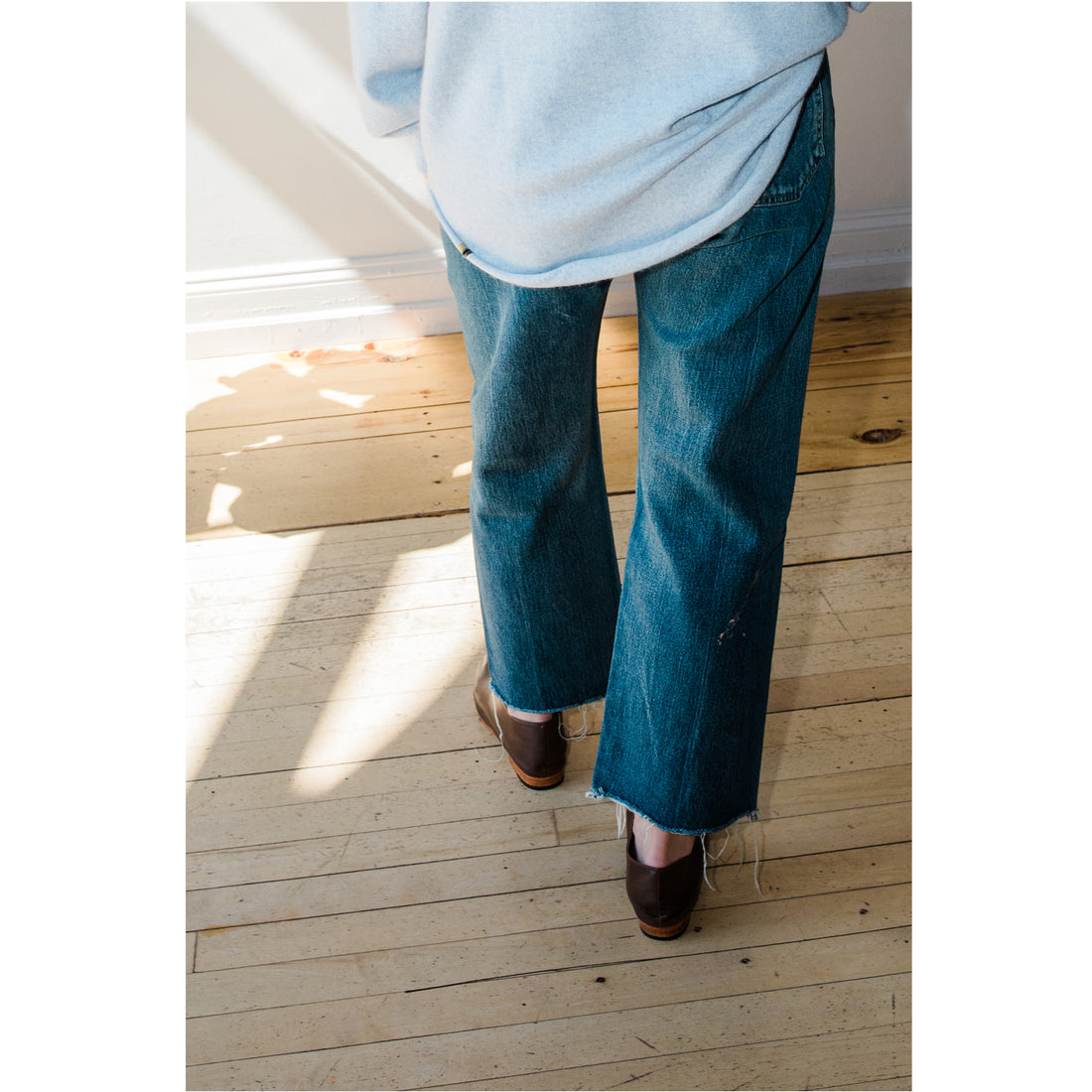 Martiniano Glove Flat in Navy