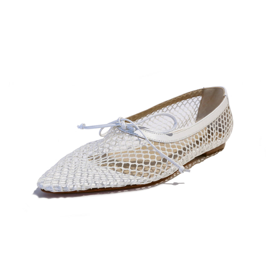 Maryam Nassir Zadeh Patio Loafer in White