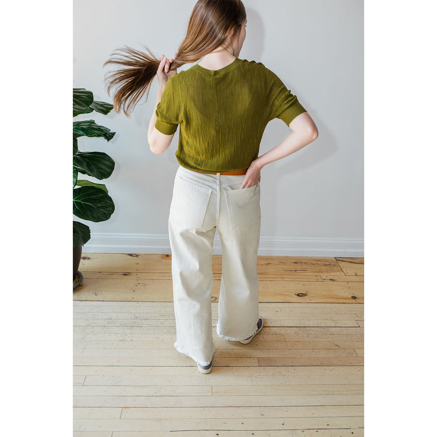 Rachel Comey Puerto Pant in Dirty White