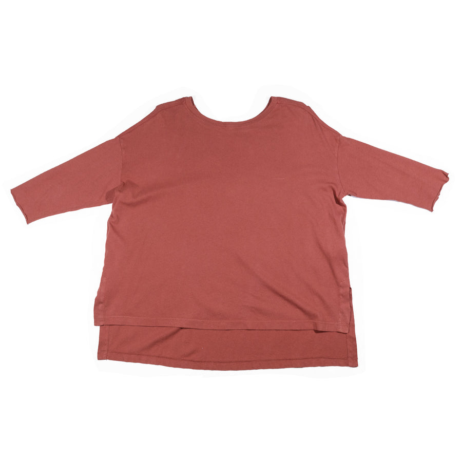 Raquel Allegra Cocoon T-Shirt in Rust